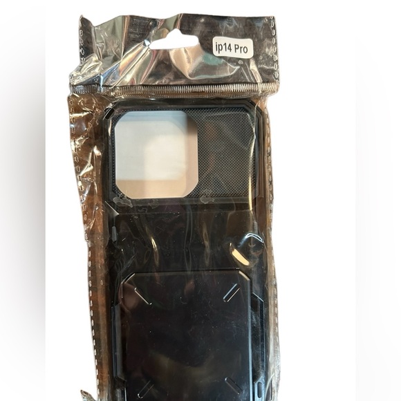 🆕 IPhone 14 Pro Black Wallet Case - Picture 4 of 4